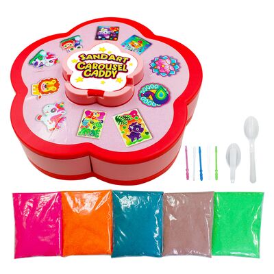 Sand Art Storage Tray Carousel Caddy_4