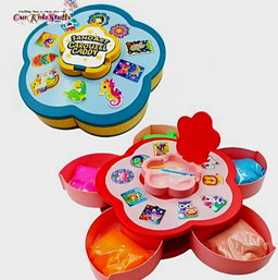 Sand Art Storage Tray Carousel Caddy