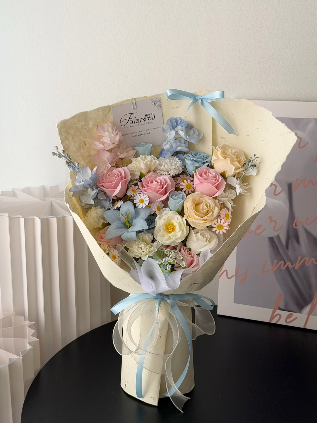 Wild Garden Soap Flower Bouquet ｜田园风香皂花束