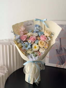 Wild Garden Soap Flower Bouquet ｜田园风香皂花束