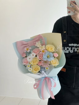 Candy Petals Soap Flower Mixed Bouquet 