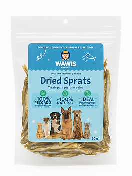 Dried Sprats – Wawis Dog Food_0