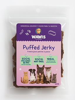 Wawis Dog Food – Puffed Jerky