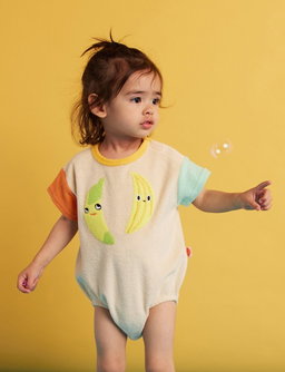 Terry Applique Bodysuit (Peel Party)