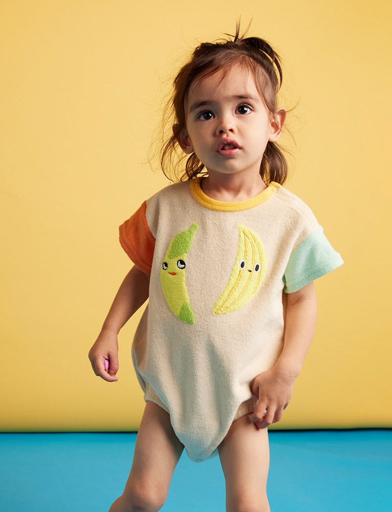 Terry Applique Bodysuit (Peel Party)_1