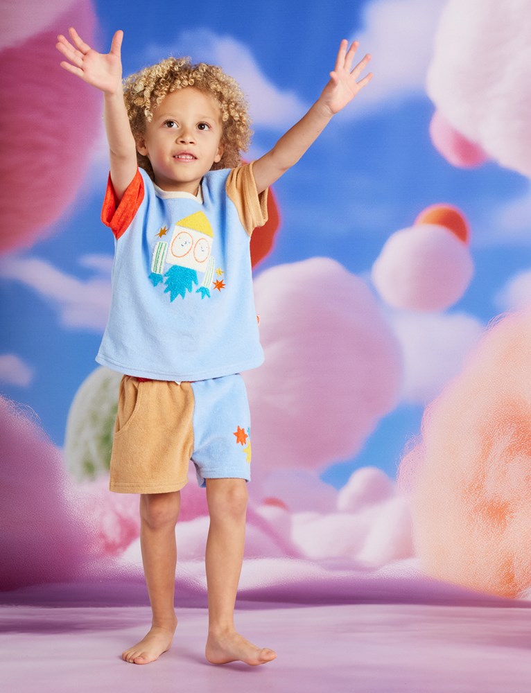 Terry Applique Tshirt (See You In Space)_2
