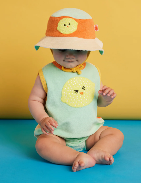 Terry Applique Singlet Suit (Peel Party)_1