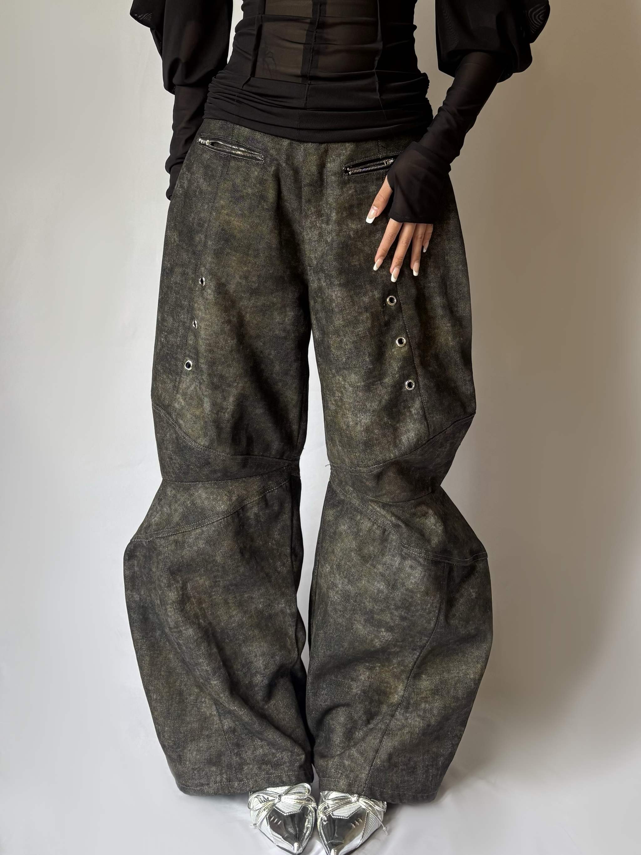 Arc structure pants _1
