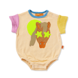 Terry Applique Bodysuit (Giddy Up)