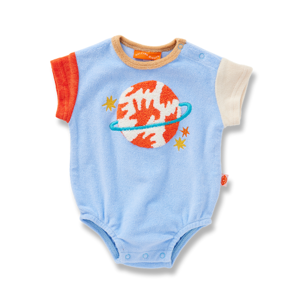 Terry Applique Bodysuit (See You In Space)