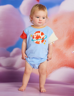 Terry Applique Bodysuit (See You In Space)
