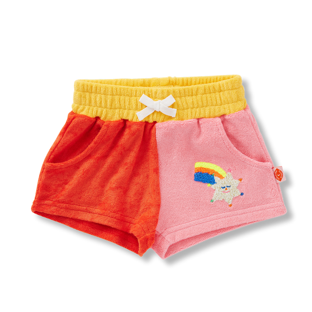 Terry Applique Shorts (Stars)