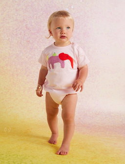 Cotton Bodysuit (Happy Herd)
