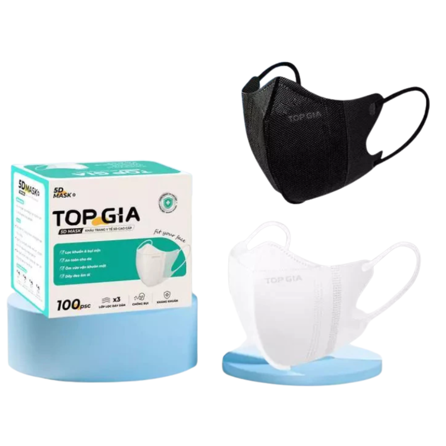 ម៉ាស់ការពារធូលី ម៉ាក TOP GIA 