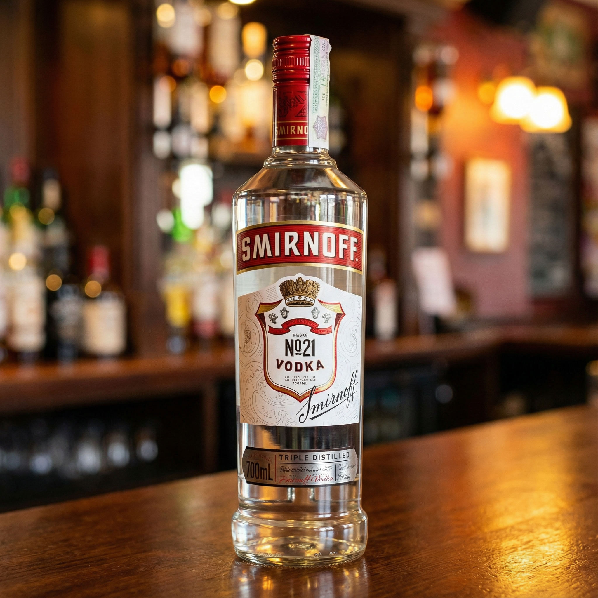 Smirnoff Red Label Vodka 700mL_0