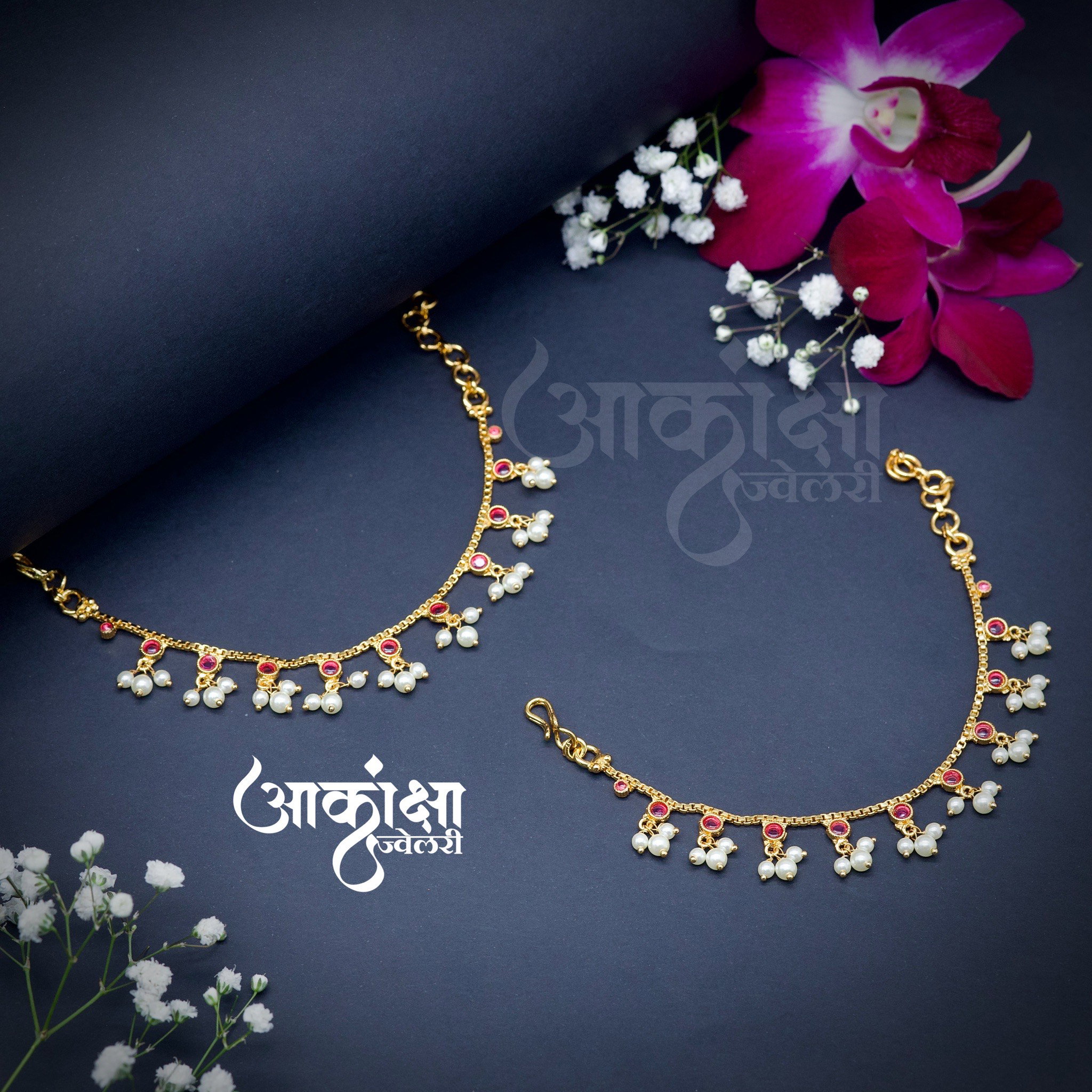 Chaitra Single Layer Earchains_0
