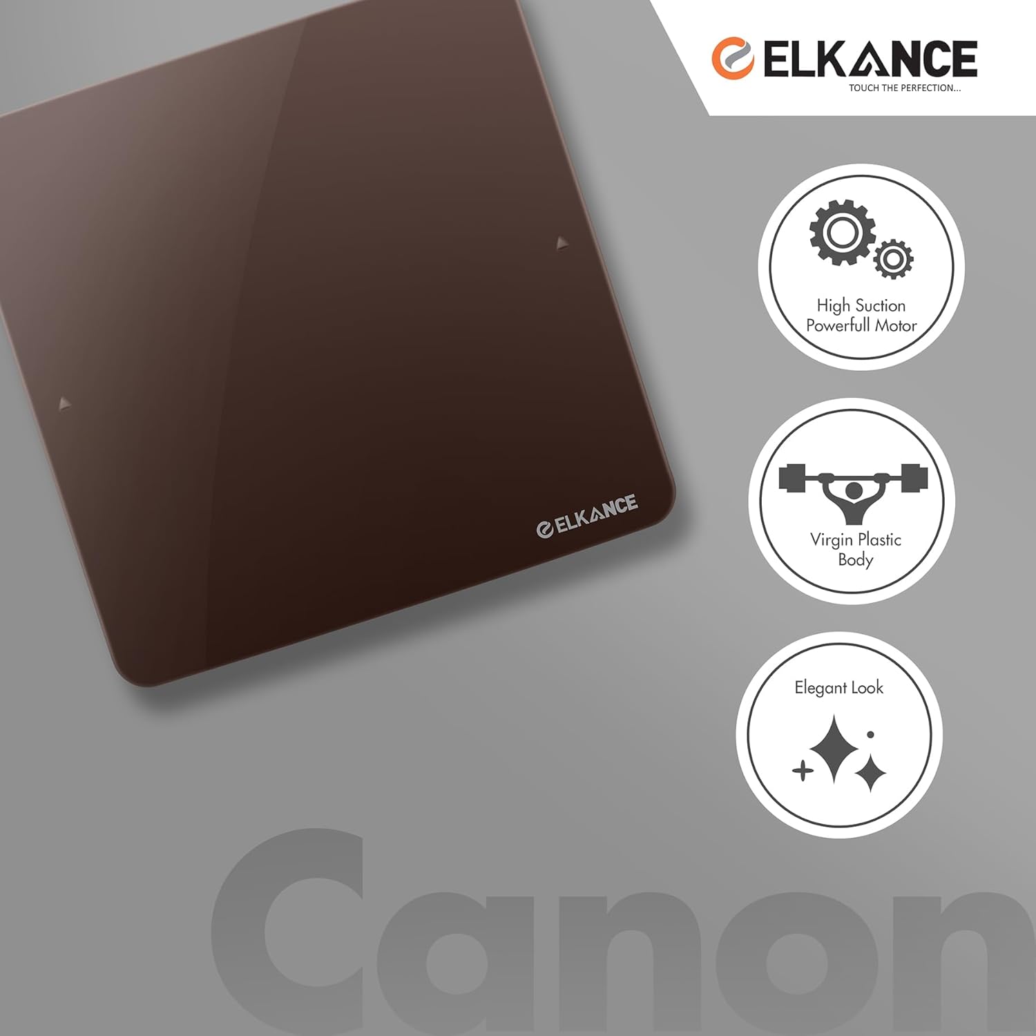 ELKANCE Canon 150mm (6 Inches) Axial Exhaust Fan | BLDC Motor | 7W, 2400 RPM | Ideal for Modern Kitchen, Bathroom & Office | ABS PP Plastic Body_9