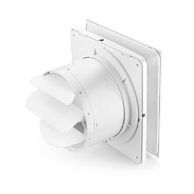 ELKANCE Dazzle 150mm (6 Inches) Axial Exhaust Fan | BLDC Motor | 7W, 2400 RPM | Premium Lacquered Glass Panel – Stylish Ventilation for Office, Kitchen & Bathroom_10