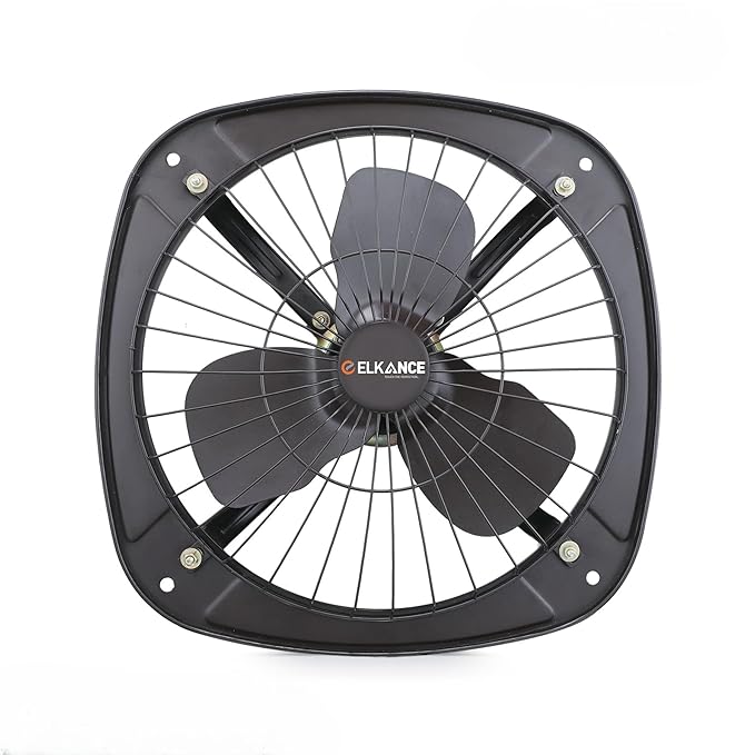 ELKANCE Fresco 150mm Fresh Air (6 Inches) Exhaust Fan | 55 W, 2600 RPM | Powerful & Silent Ventilation for Kitchen, Bathroom & Office (Matt Brown)