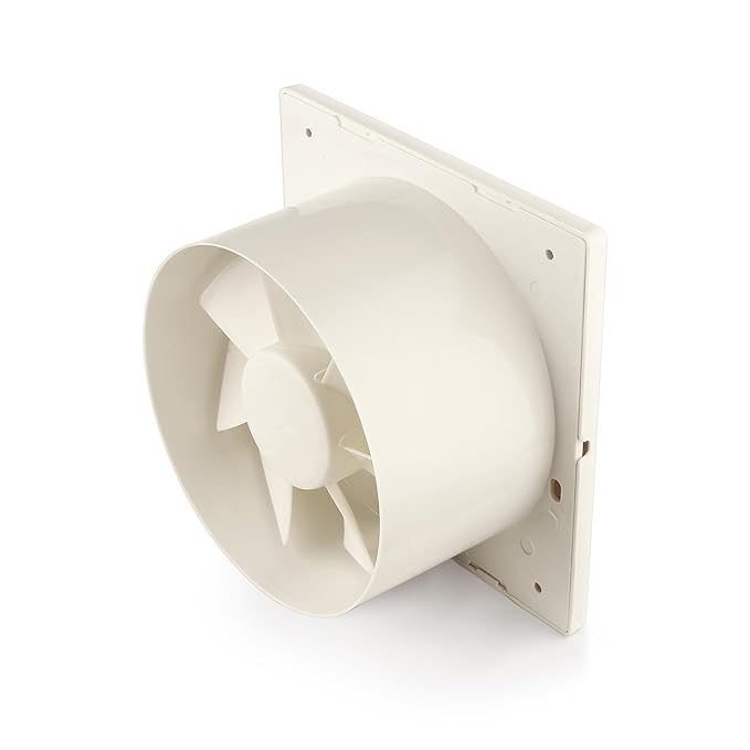 ELKANCE Jet Axial Exhaust Fan 150mm (6 Inches) With BLDC Motor | 7W, 2400 RPM | Ideal for Bathroom, Kitchen & Office | Rust-Proof ABS PP Plastic Body, Easy-Clean_4