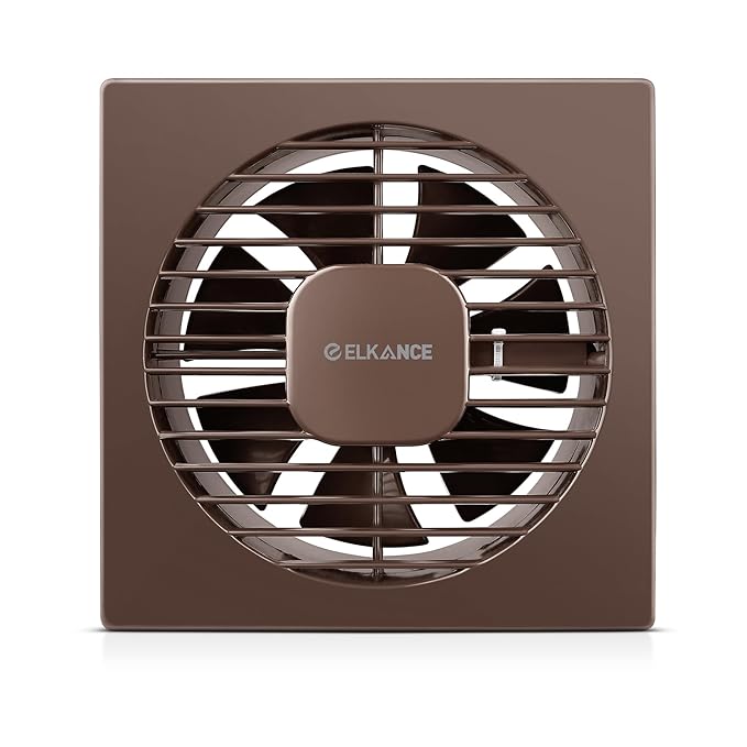 ELKANCE Jet Axial Exhaust Fan 150mm (6 Inches) With BLDC Motor | 7W, 2400 RPM | Ideal for Bathroom, Kitchen & Office | Rust-Proof ABS PP Plastic Body, Easy-Clean_2