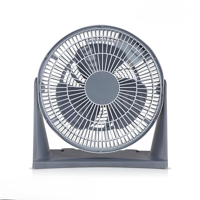 ELKANCE Liva 300mm (12 Inches) Desk Fan | 75 W, 2200 RPM | Personal Cooling Fan with Strong Airflow & Up/Down Rotation | Ideal for Bedroom, Home & Office