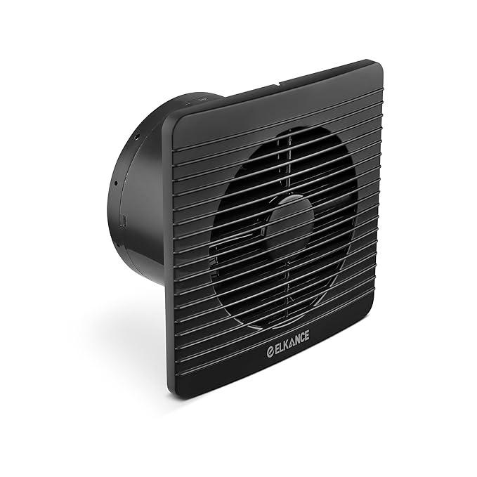 ELKANCE Turbo Axial 150mm (6 Inches) Exhaust Fan With Mosquito Mesh | BLDC Motor |7W, 2400 RPM | Ideal for Bathroom, Kitchen & Office | ABS PP Plastic Body, Easy-Clean_23