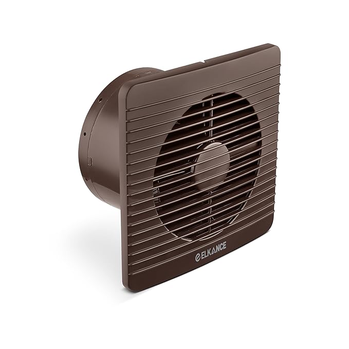 ELKANCE Turbo Axial 150mm (6 Inches) Exhaust Fan With Mosquito Mesh | BLDC Motor |7W, 2400 RPM | Ideal for Bathroom, Kitchen & Office | ABS PP Plastic Body, Easy-Clean_24