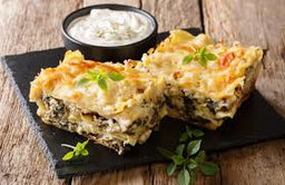 Lasagna Pollo Champiñón