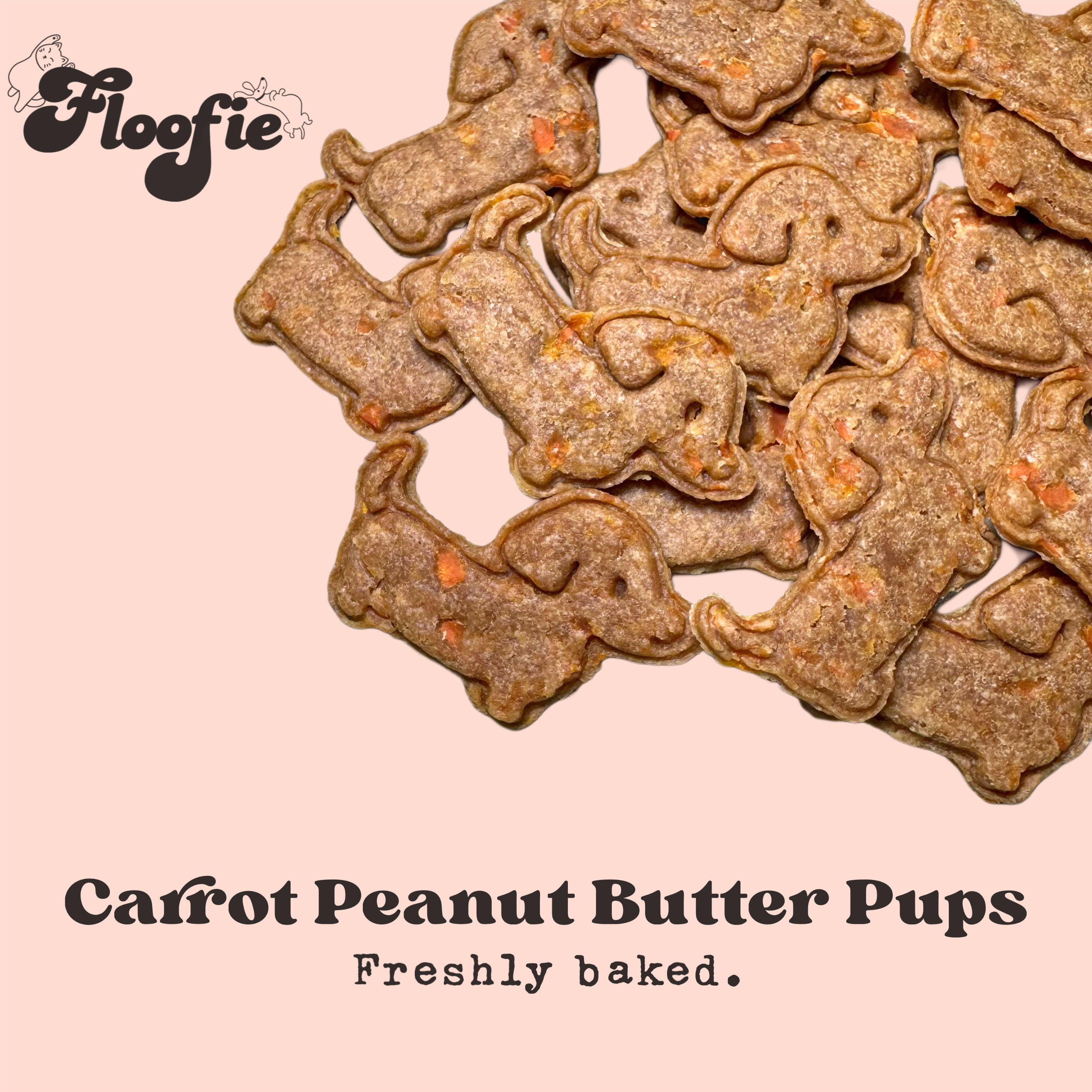 Carrot Peanut Butter Pups
