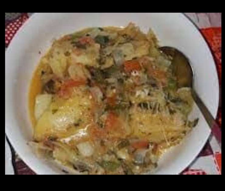 LIKAYABU (POISSON SALÉ) + KWANGA 