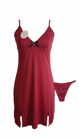 Pijama Vino Tinto