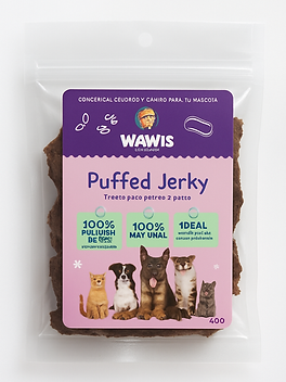 Wawis Dog Food – Puffed Jerky