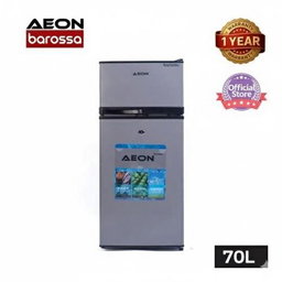 Aeon 70L Double Door Fridge (ART85GJ) - Dark Grey