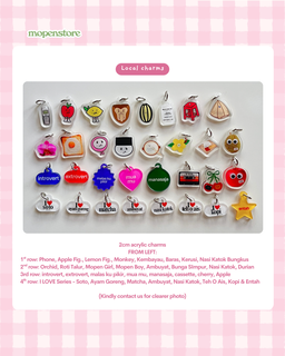 Local Charms (ADD ON: Phone Charm/Chain)