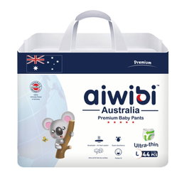 Aiwibi Couche Bébé Premium XXL Taille 6 (>15kgs) 44 unités
