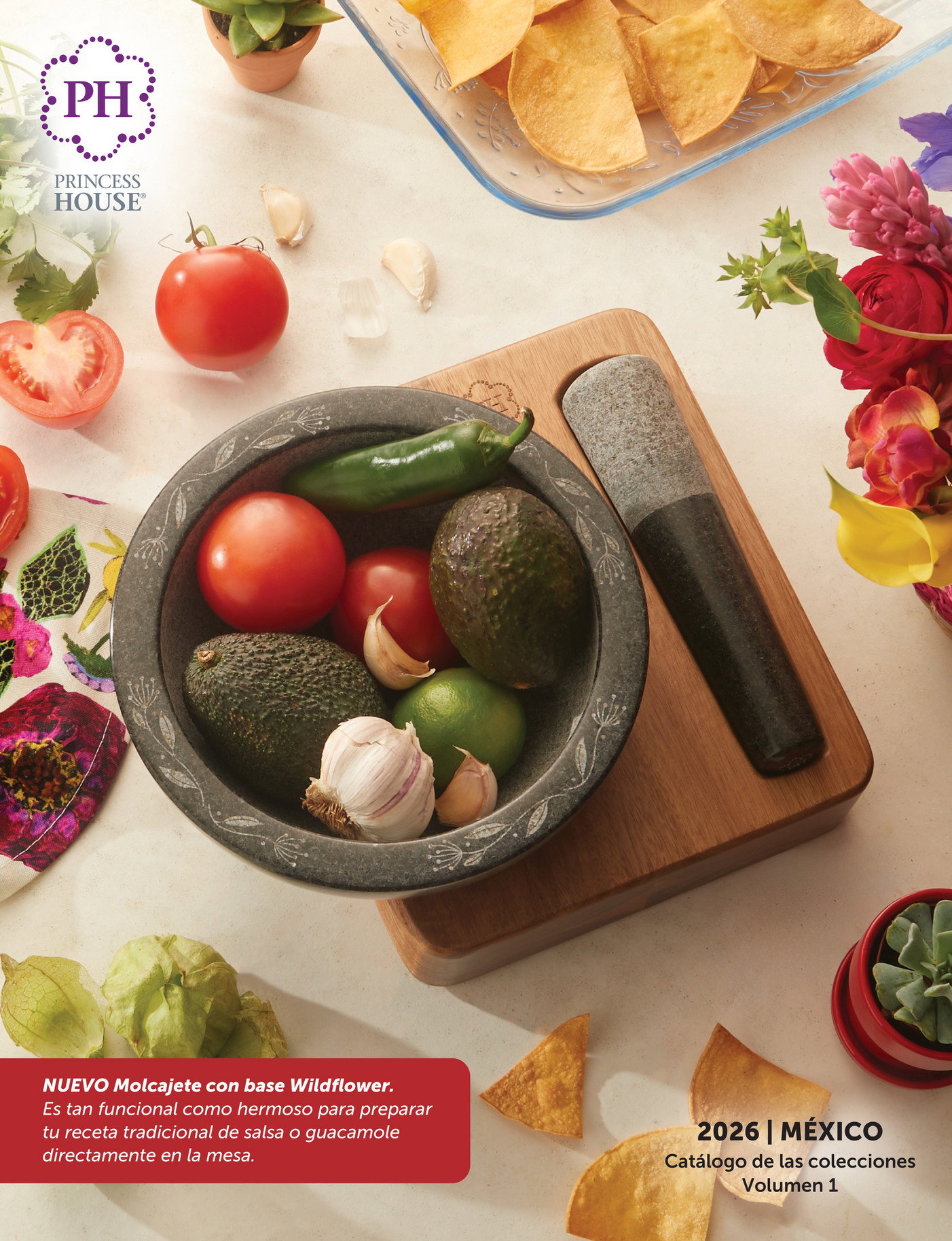 Molcajete con base Wildflower_0