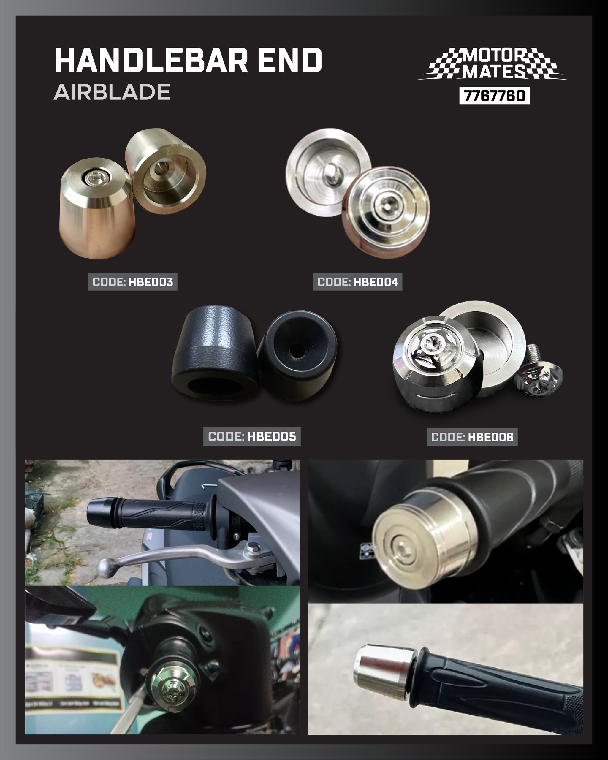 Handle Bar End (Airblade)_0
