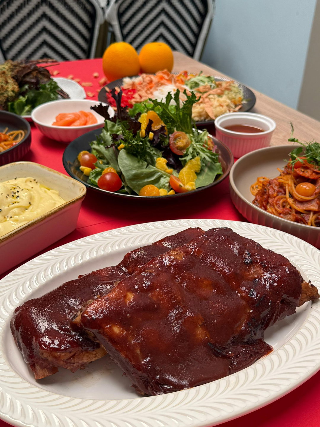 SET D BBQ Baby Pork Ribs