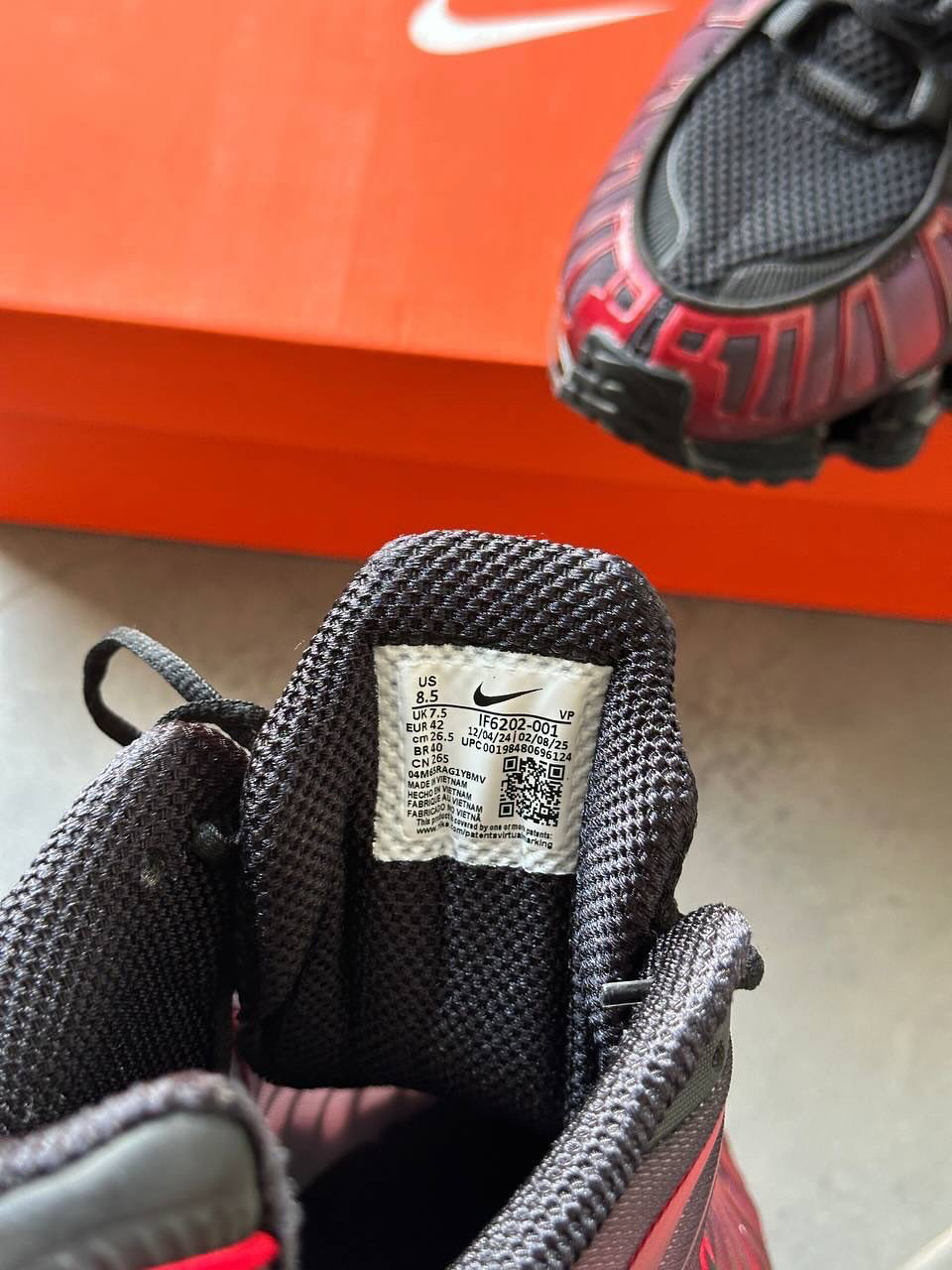 Nike Shox TL “Bred Colorway” 🖤❤️_4
