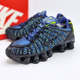 Nike Shox TL “Obsidian Black Volt” 🖤⚡