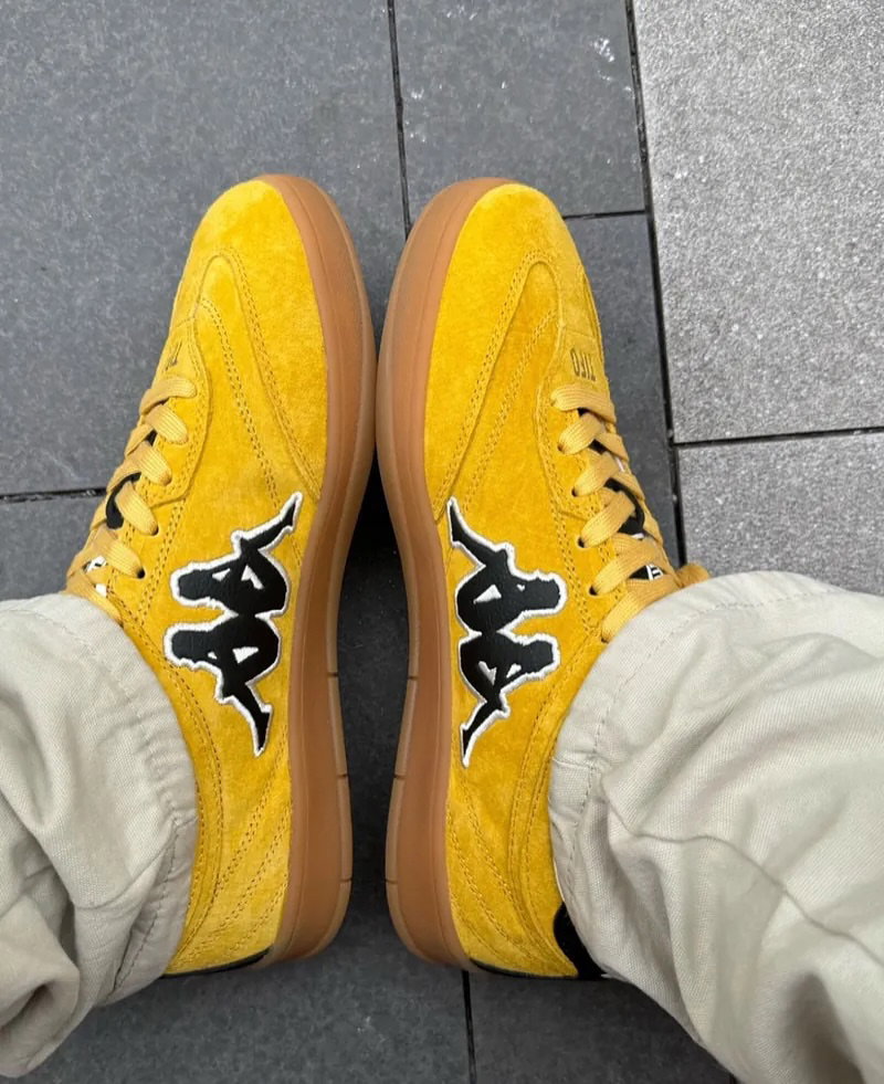Kappa Tiko Sneakers “Musturd Yellow” 🤎💛_2