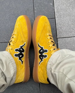 Kappa Tiko Sneakers “Musturd Yellow” 🤎💛