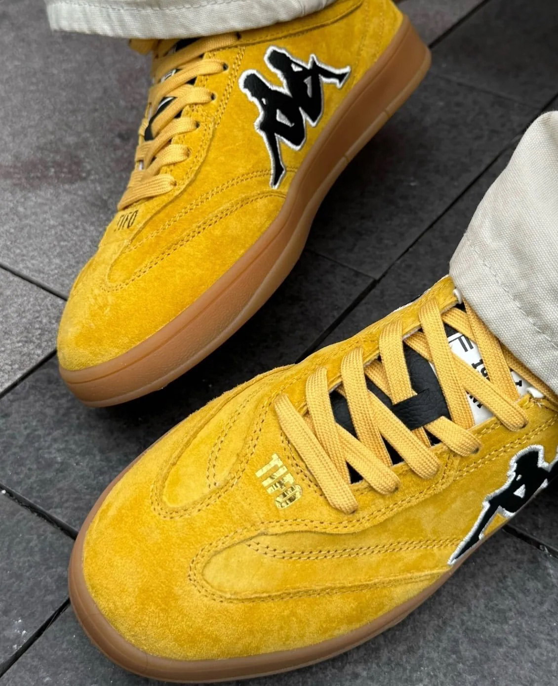 Kappa Tiko Sneakers “Musturd Yellow” 🤎💛_3
