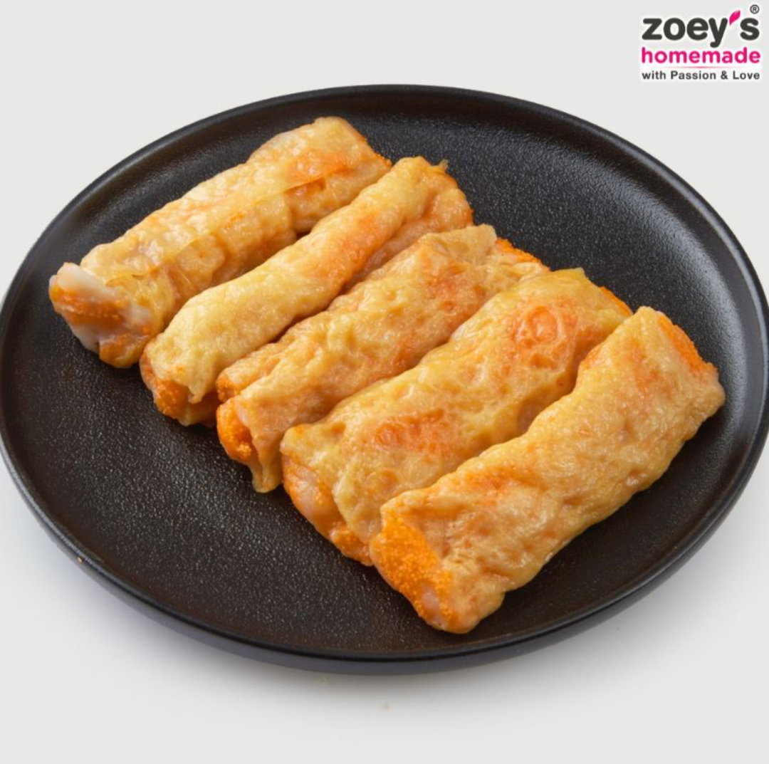 Fish Roe Prawn Roll (5pcs)