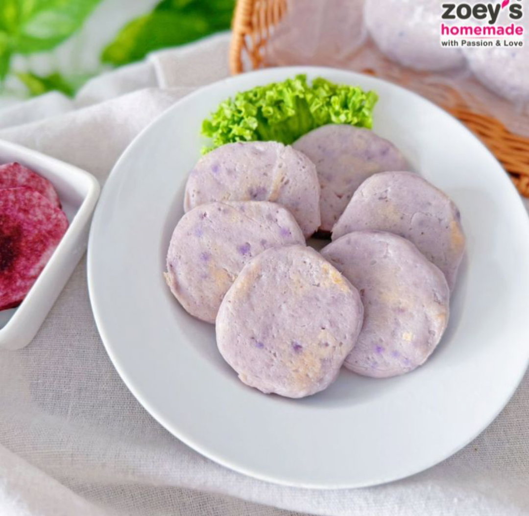 Mini Chicken Patties – Purple Chinese Yam (6pcs)