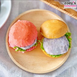 Mini Chicken Patties – Purple Chinese Yam (6pcs)