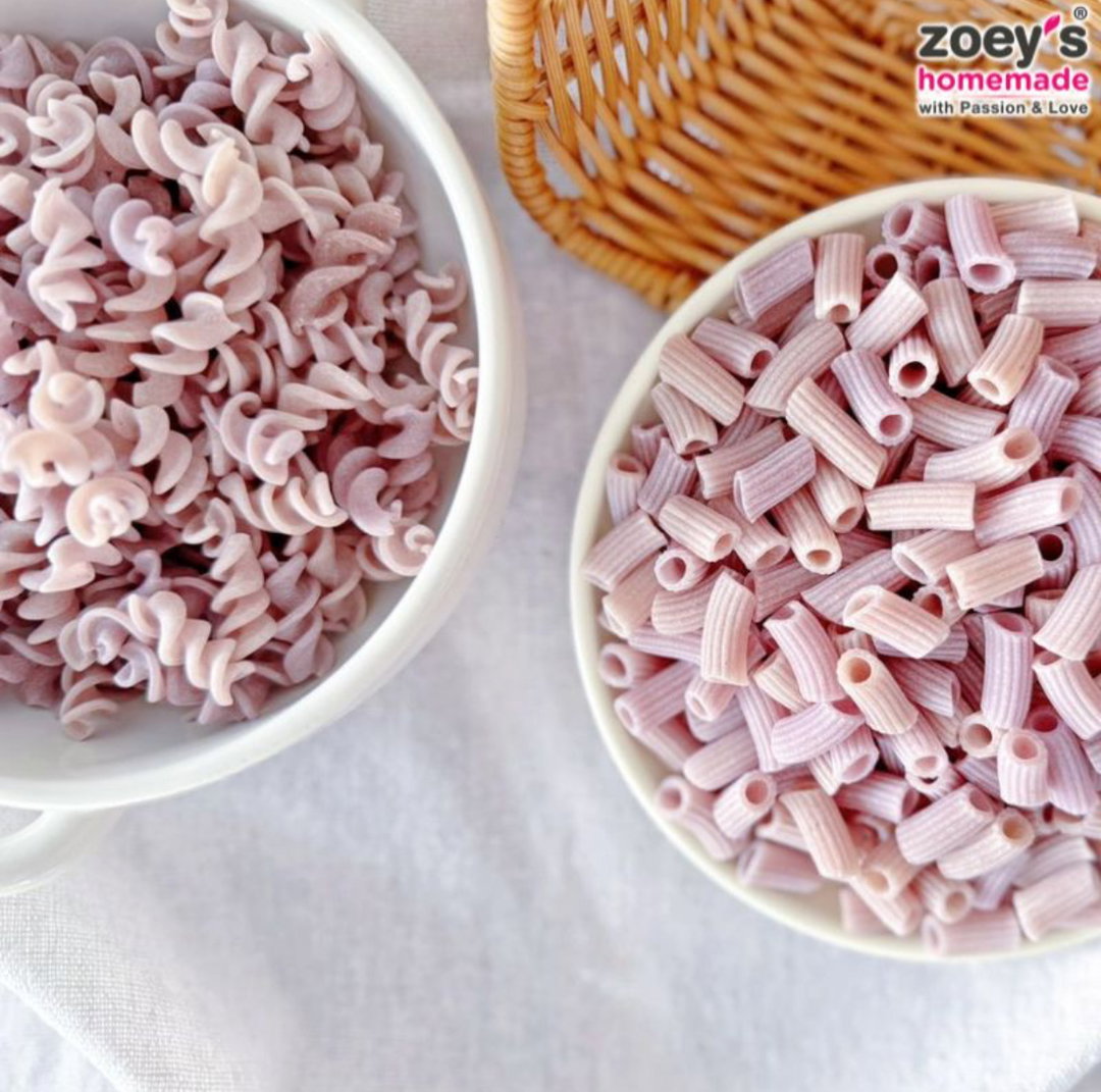 Purple Chinese Yam Pasta (±300g)