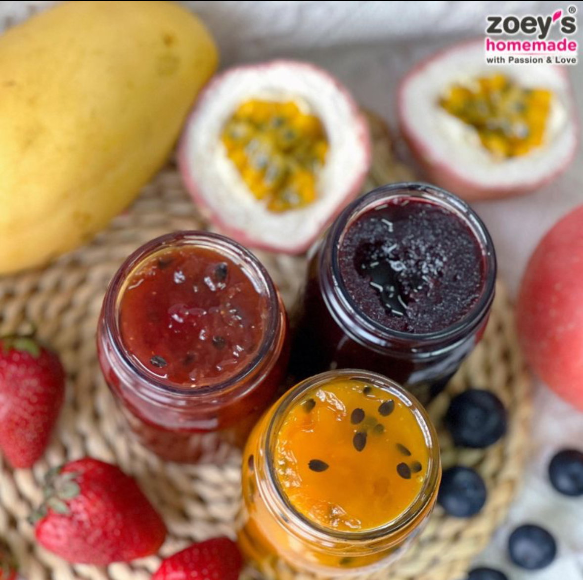 Homemade Fruit Jam (Mini Set)_0