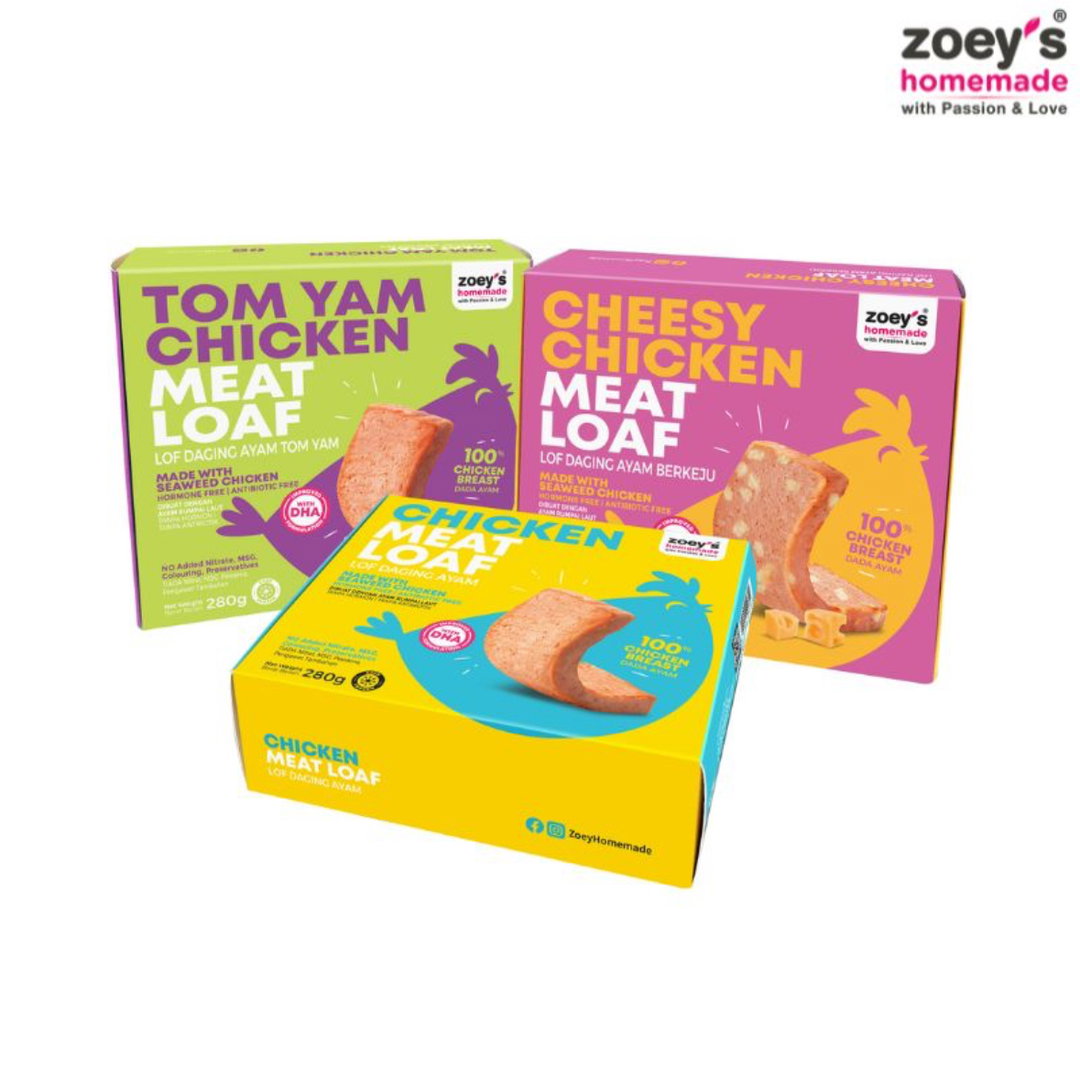 Zoey Chicken Meat Loaf 280g